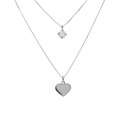 collar-doble-corazon-crystal-de-layering-en-plata-cadiz