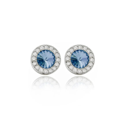 pendientes-redondos-light-sapphire-de-premium-en-plata