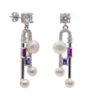 pendientes-largos-de-plata-con-perlas-y-piedras-fucsia-y-lila